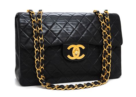 chanel maxi jumbo vintage|authentic Vintage Chanel purses.